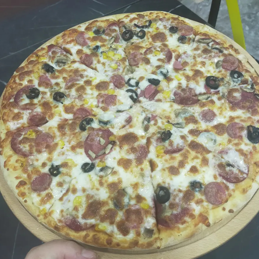 Süper Karışık Pizza (Orta Boy)