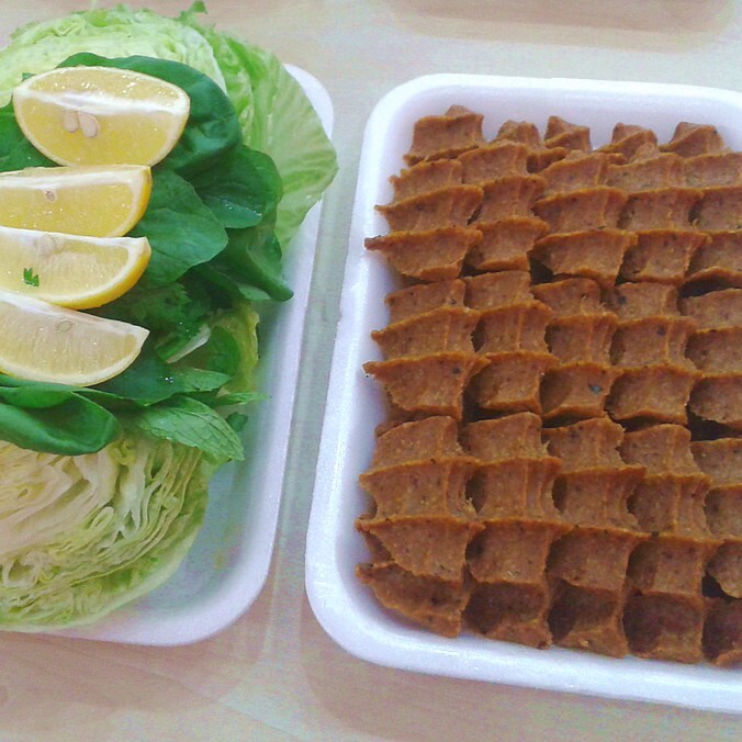Çiğ Köfte Menü (250 gr)