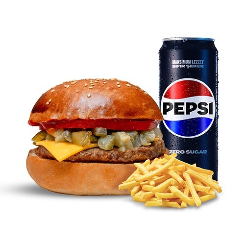 Cheese Burger Menü