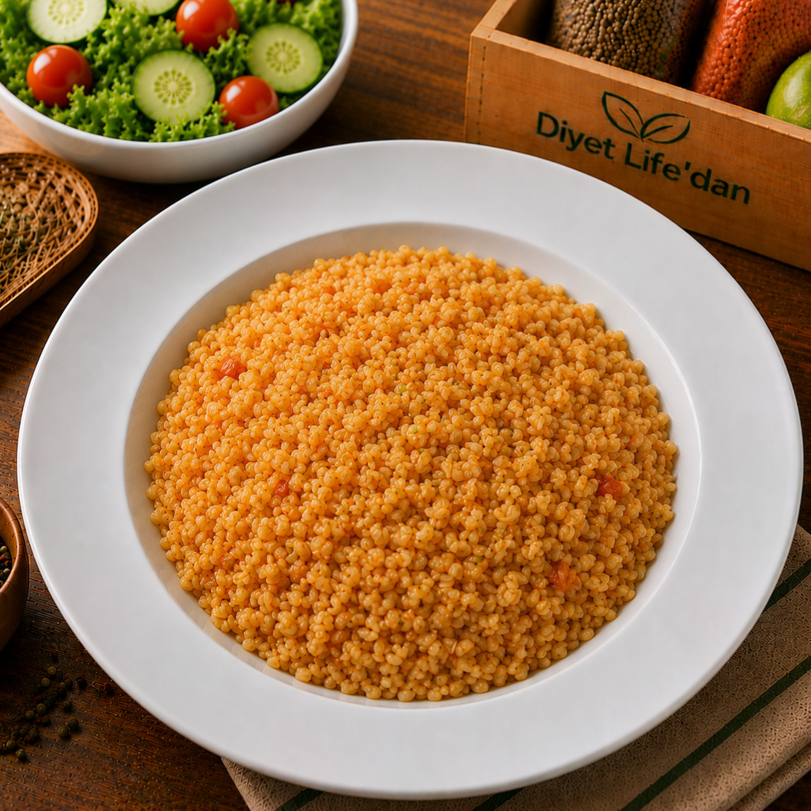 Diyet Life'dan Bulgur Pilavı