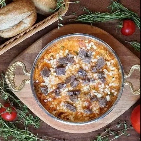 Kavurmalı Kaşarlı Menemen