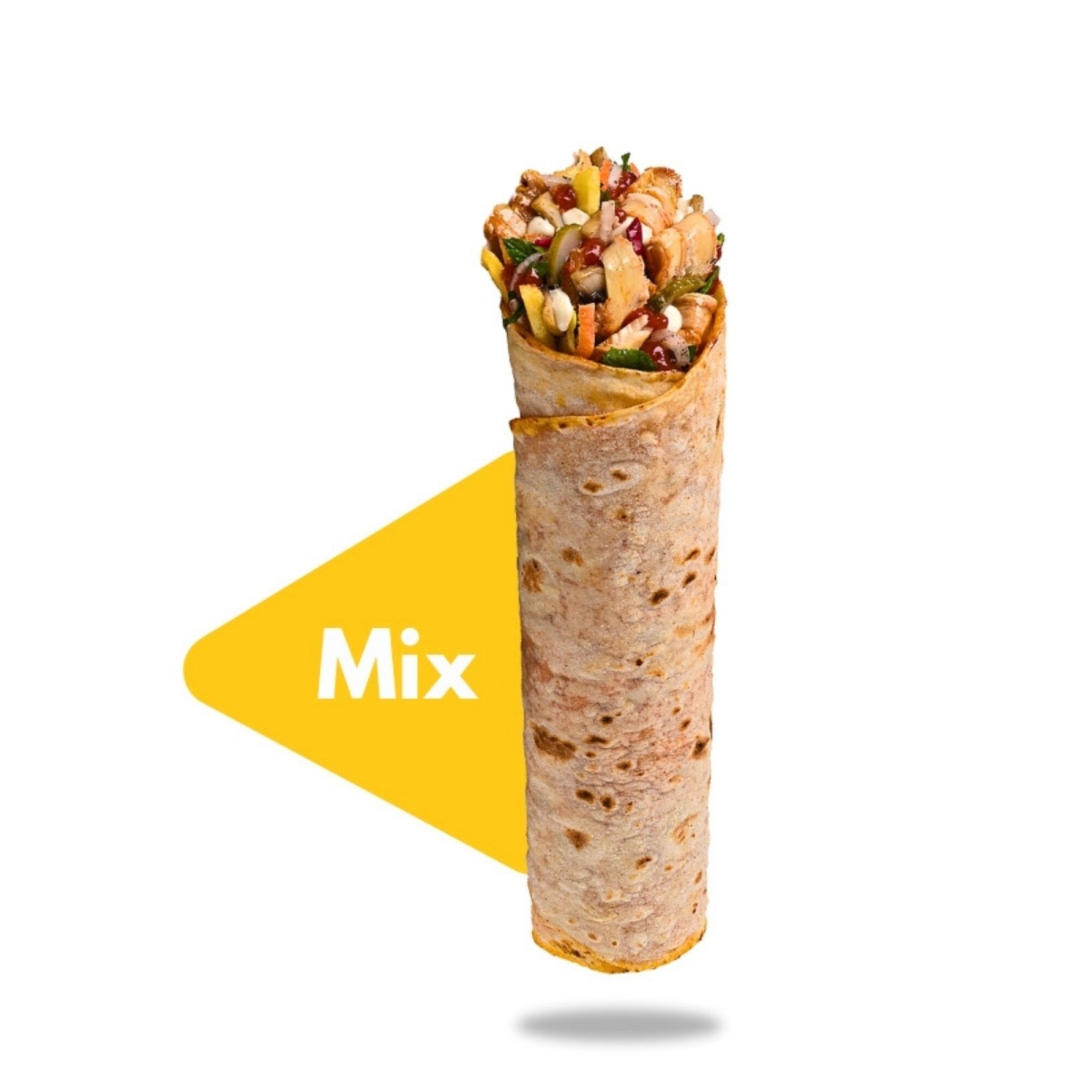 Mix Tavuk Döner Dürüm