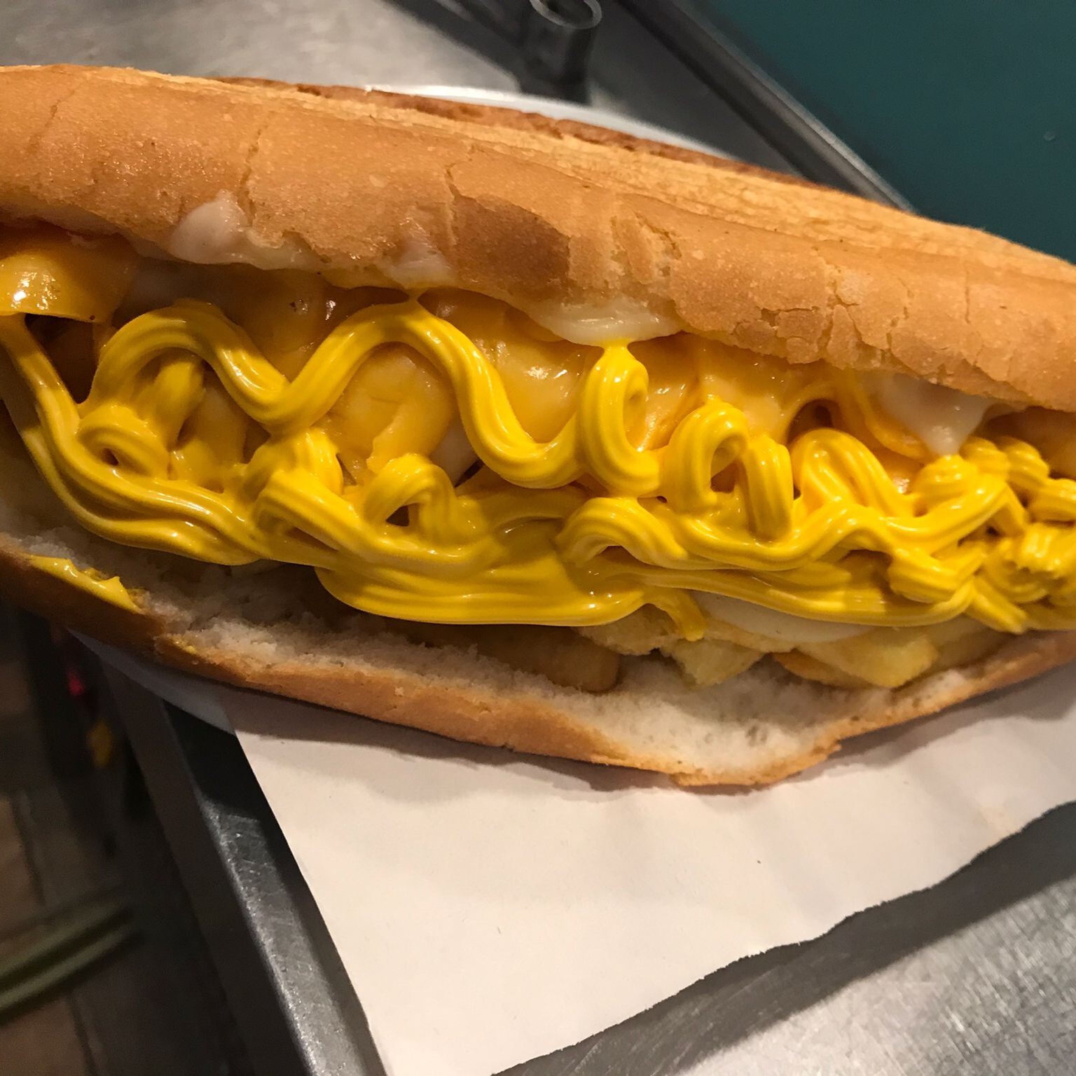 Cheddarlı Kaşarlı Patso Sandviç