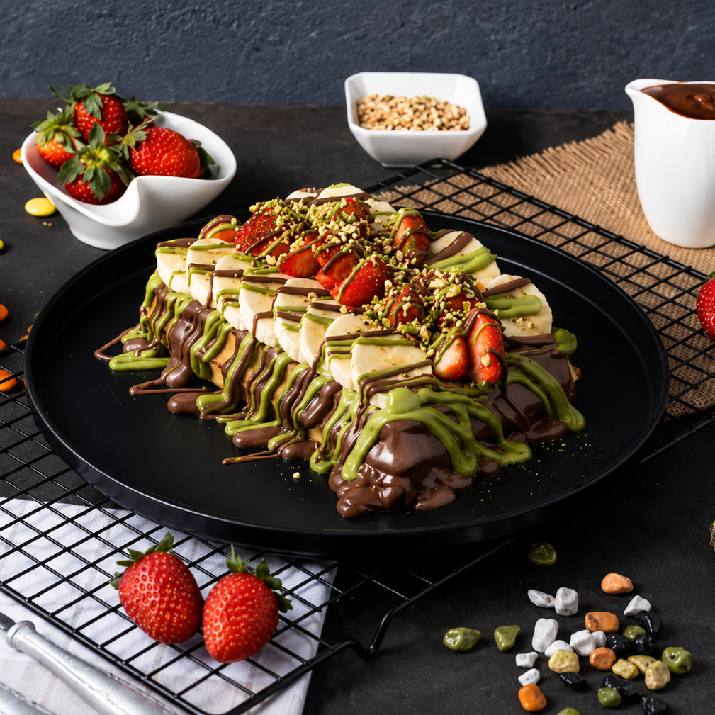 Yeşil Lezzet Waffle