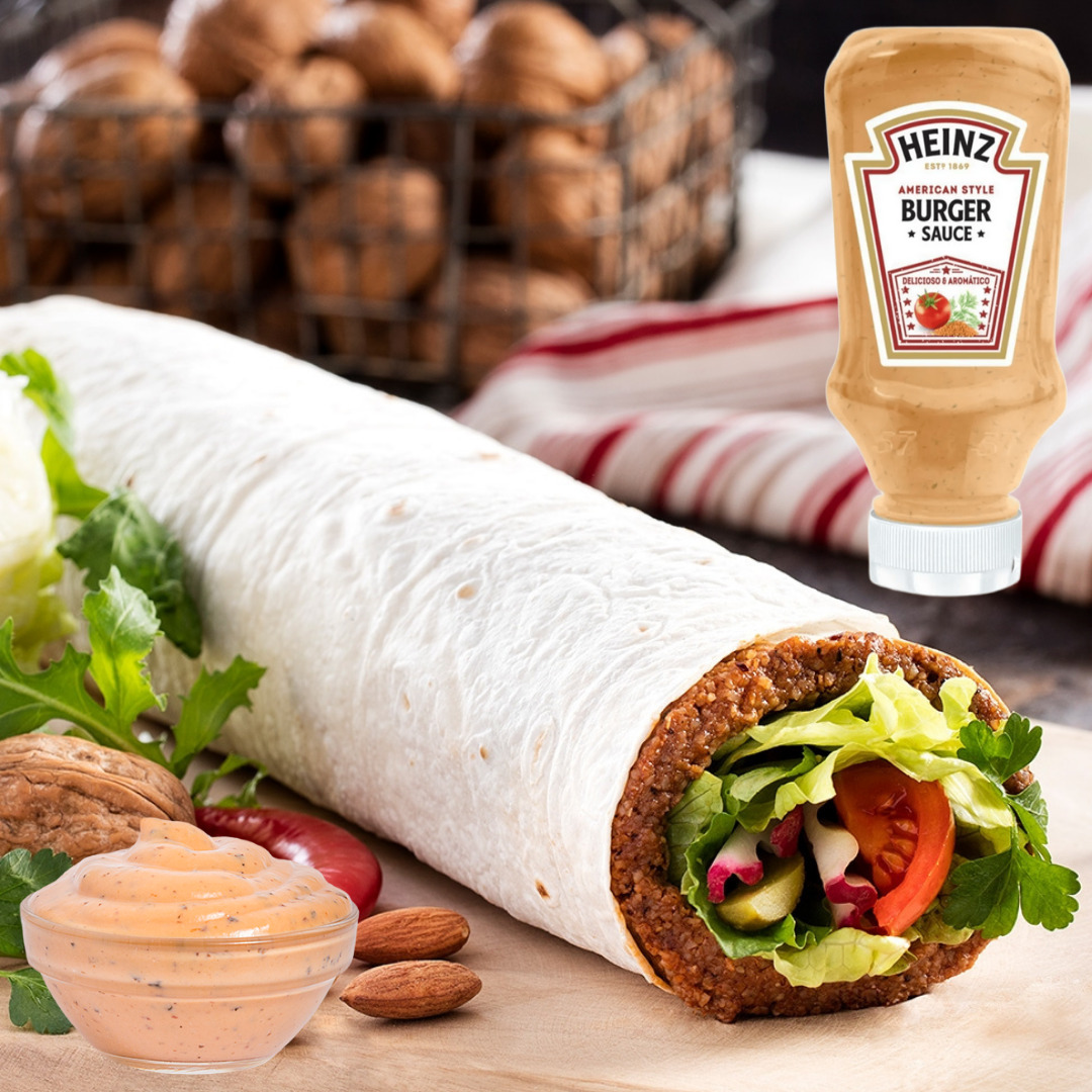 Burger Soslu Süper Ultra Mega Dürüm