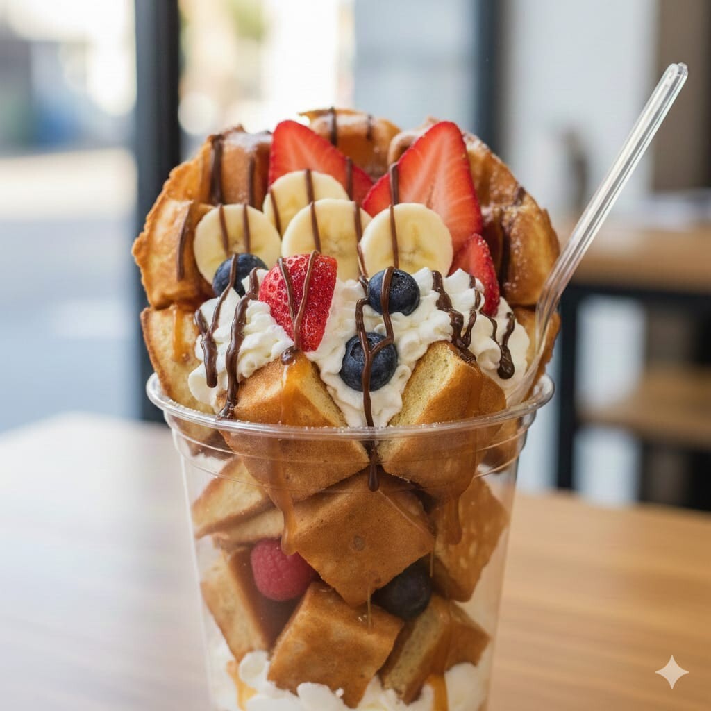 Bardakta Waffle
