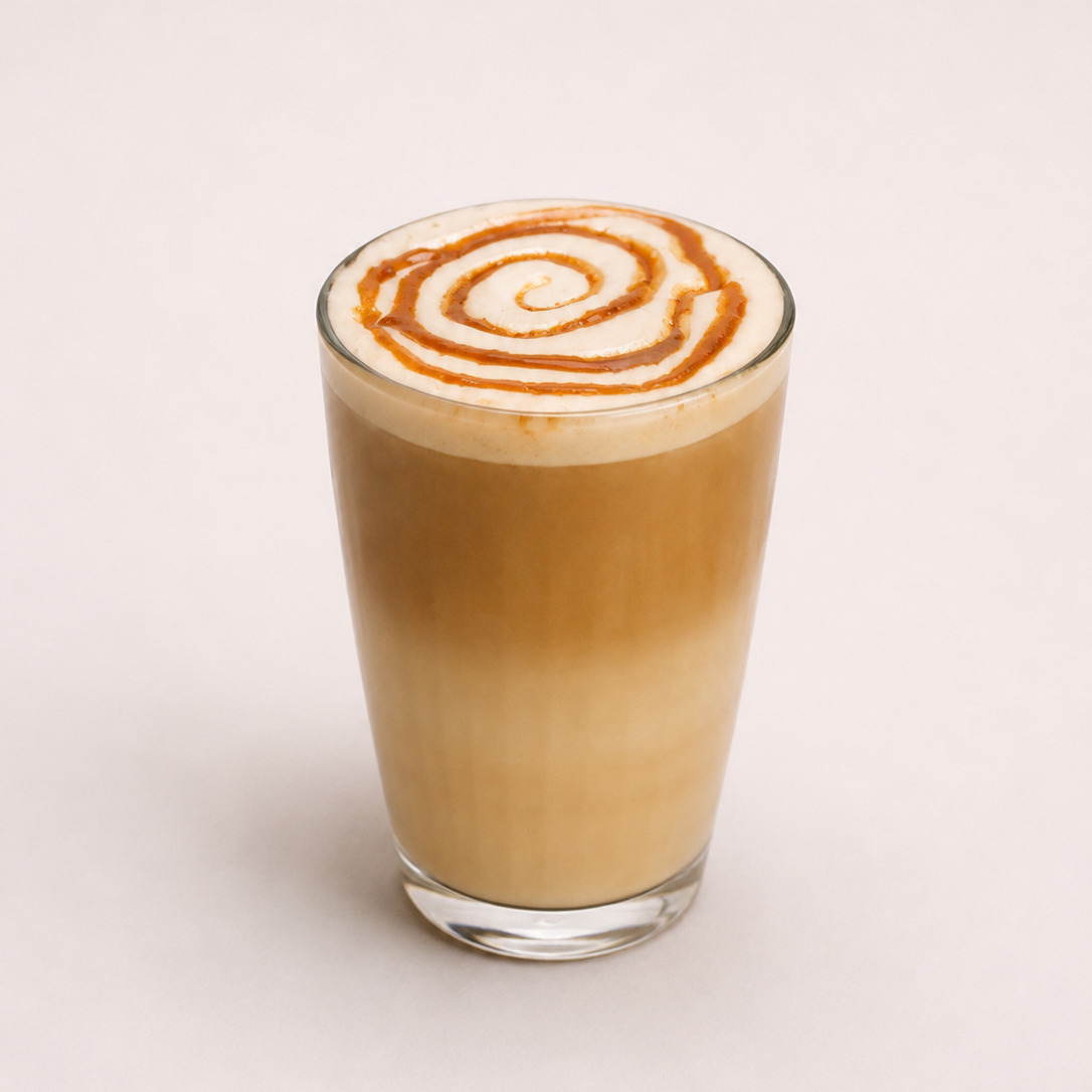 Buzlu Caramel Macchiato (14 oz)