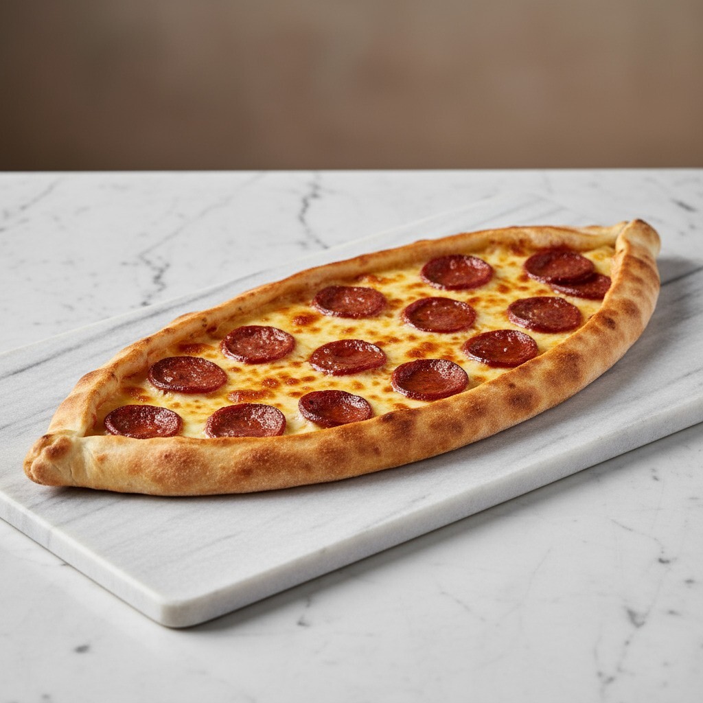 Sucuklu Kaşarlı Pide