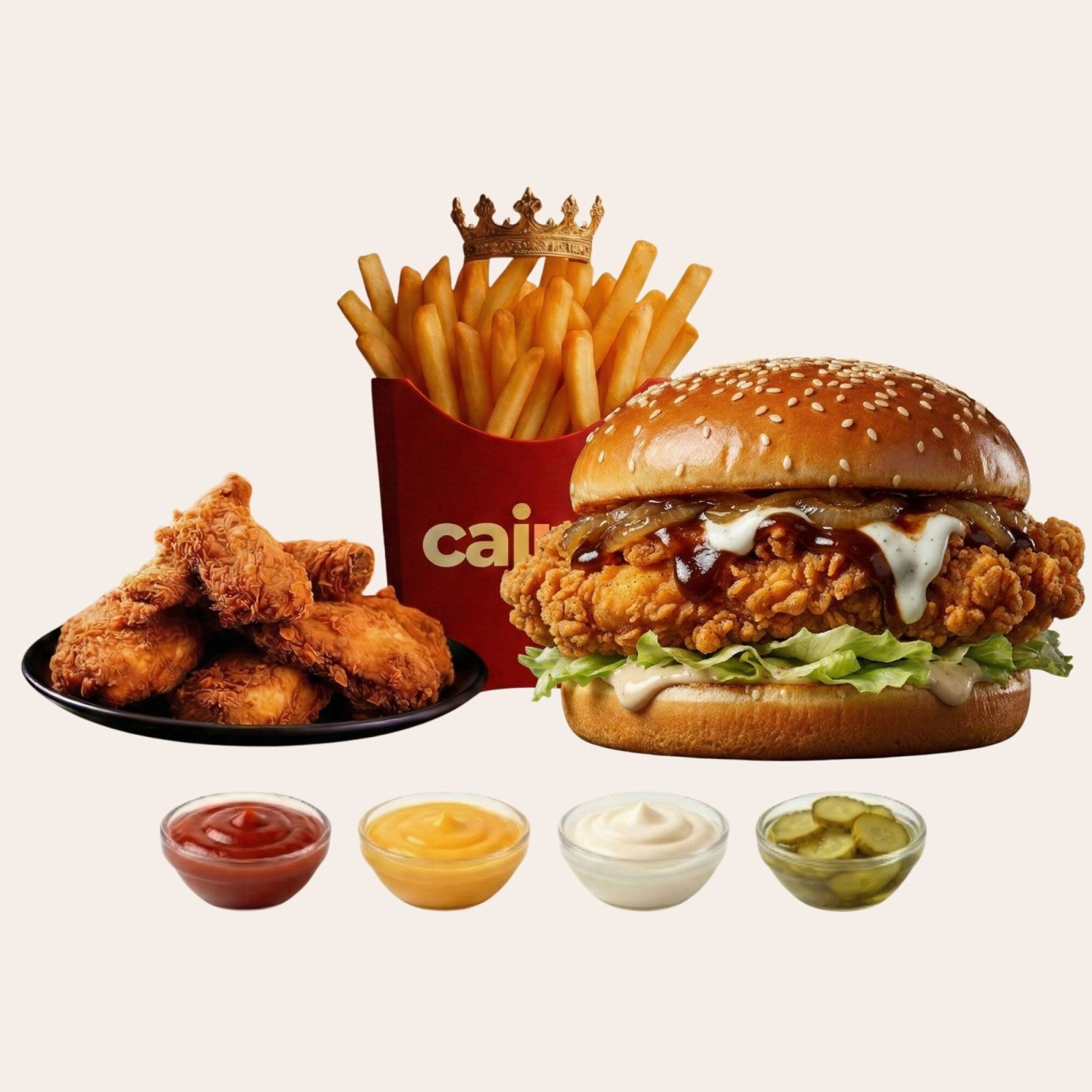Barbequ Smoky Çıtır Tavuk