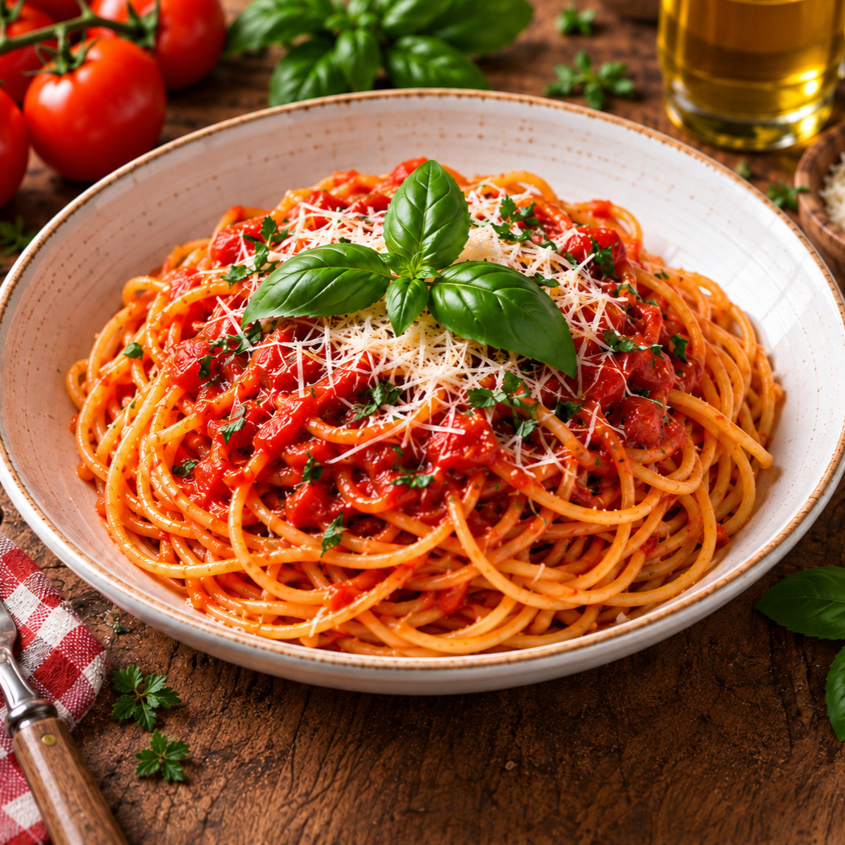 Napoliten Soslu Makarna