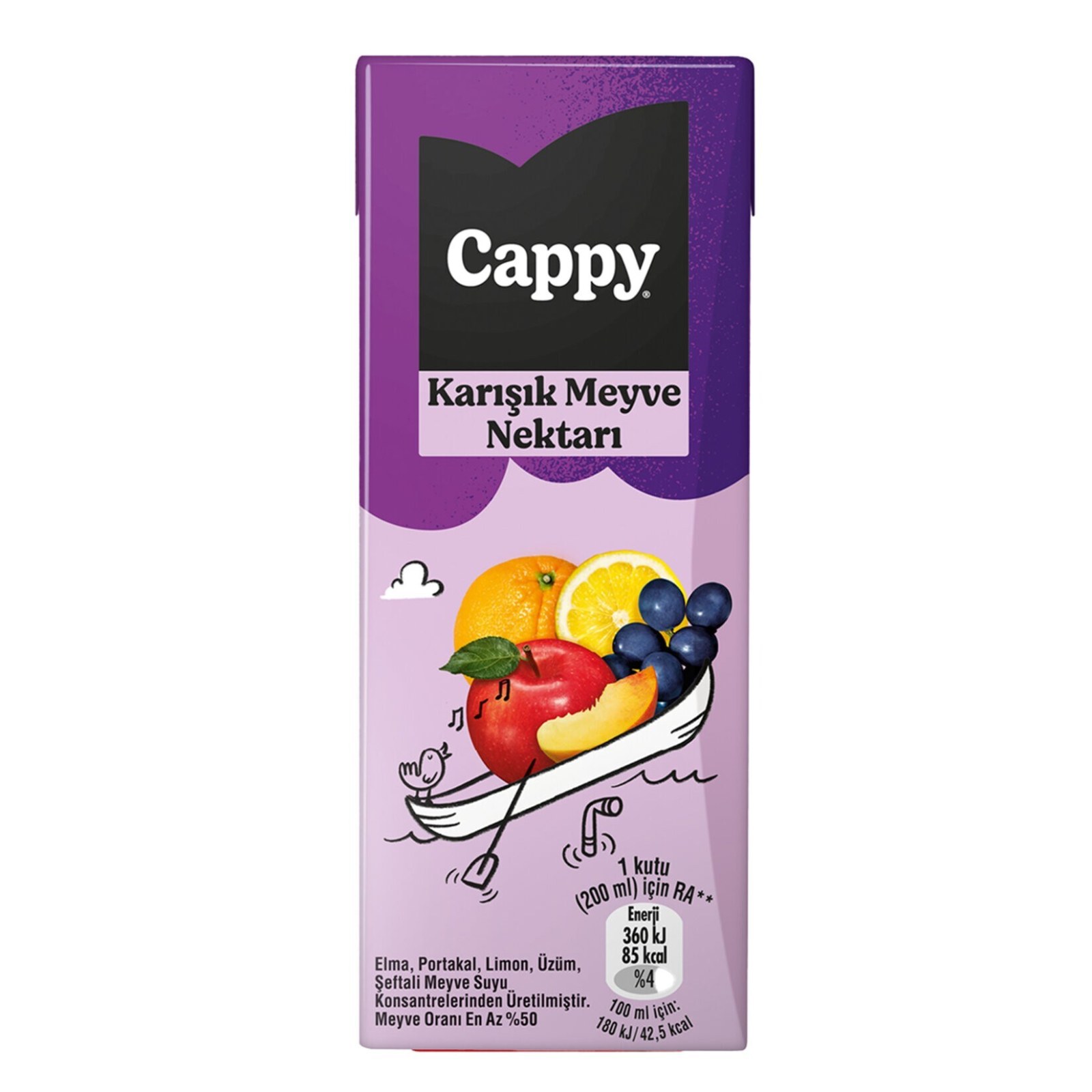Cappy Meysu Şeftali Meyve Suyu (20 cl)