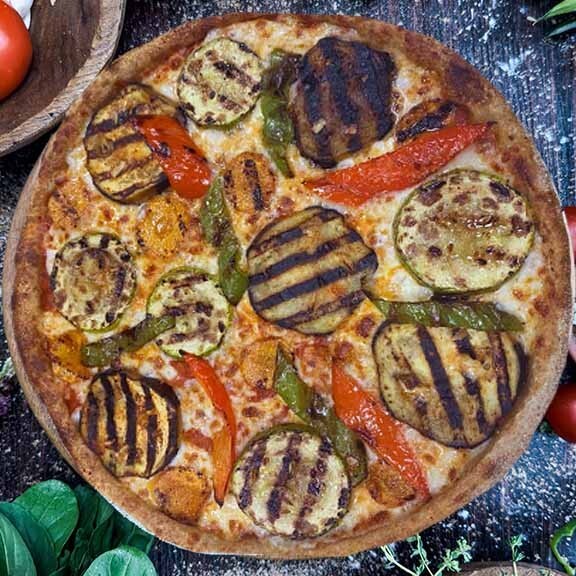 Bahçe Sebzeli Pizza (Küçük)