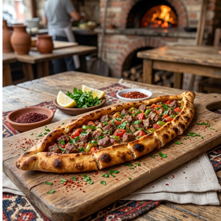 Kuşbaşılı Pide