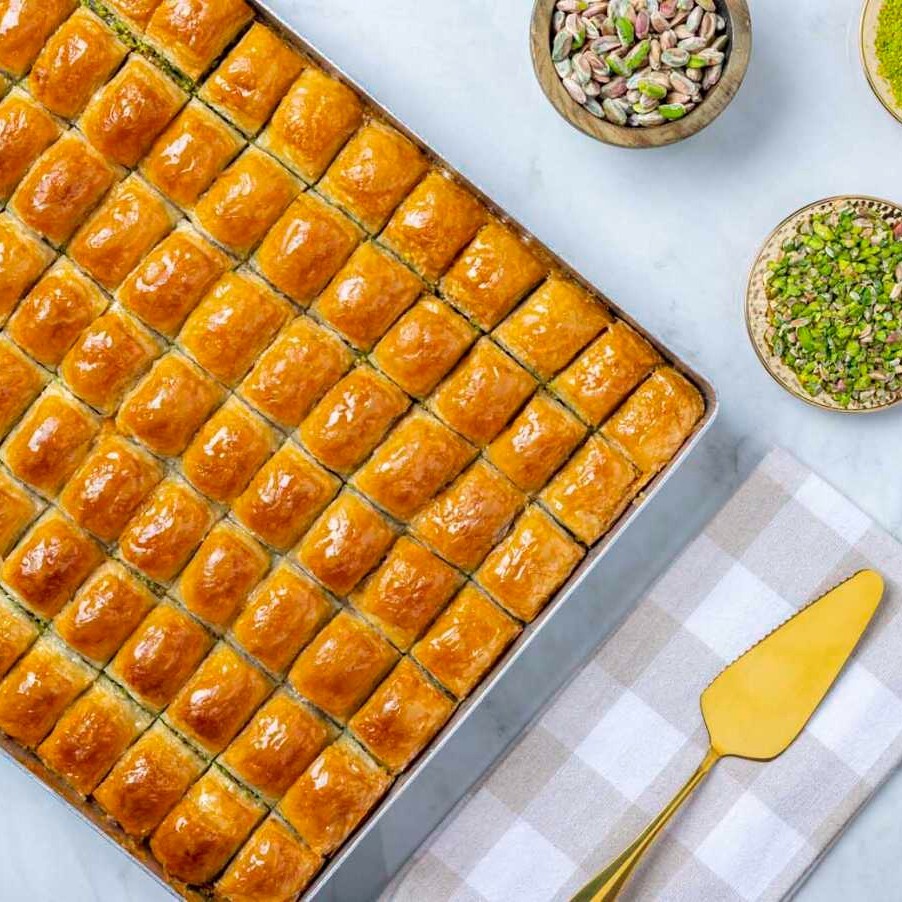 Normal Yağlı Fıstıklı Baklava (1 Kilo)