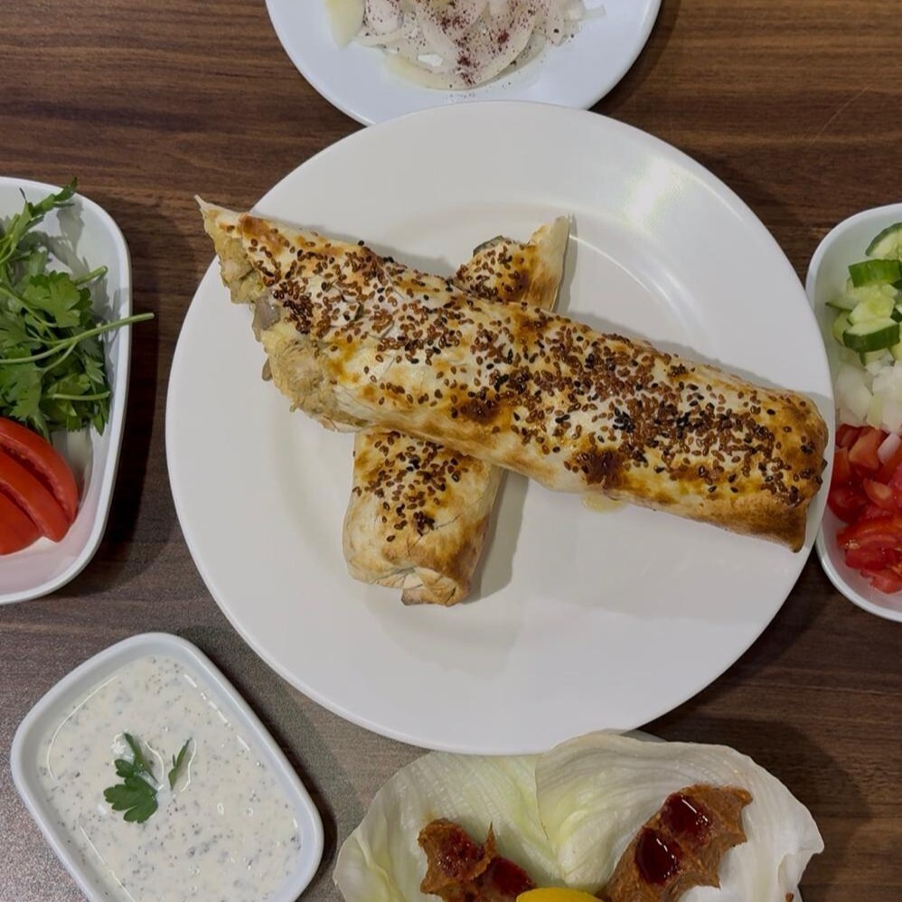 Tavuk Mantar Kaşar dürüm + Coca-Cola (33 cl.)
