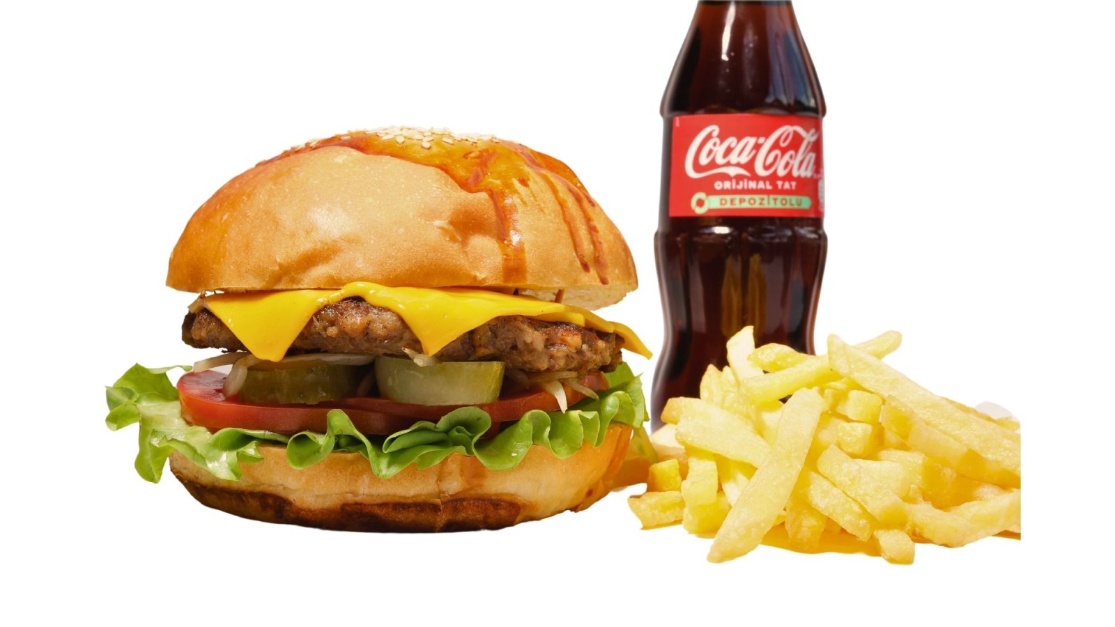 Cheeseburger Menü