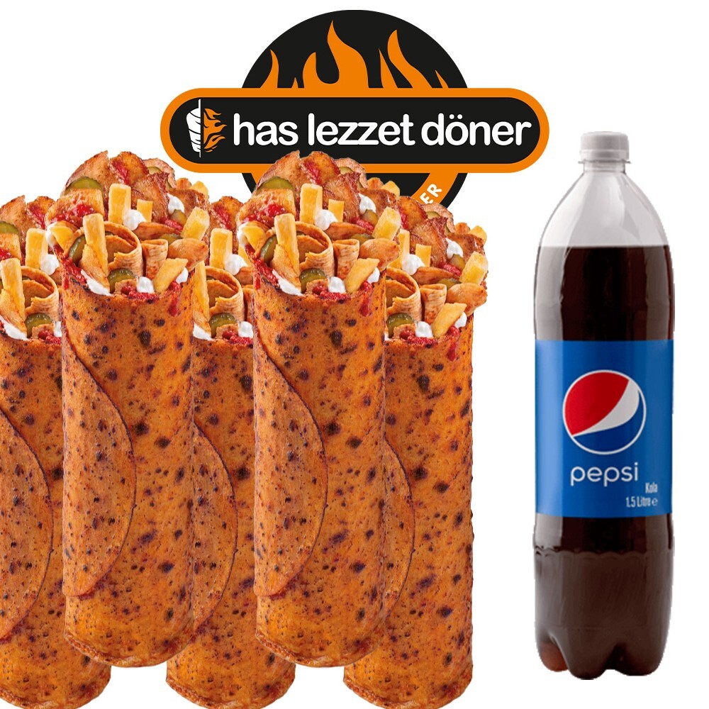 5 Al 4 Öde Tavuk Large Menü