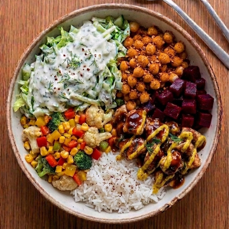 Seçeceğiniz soslarla Izgara Tavuk Bowl