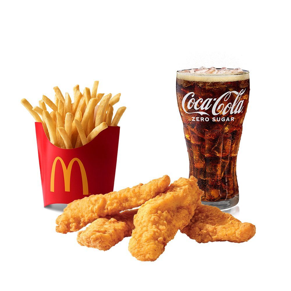4'lü Crispy Tenders Menü