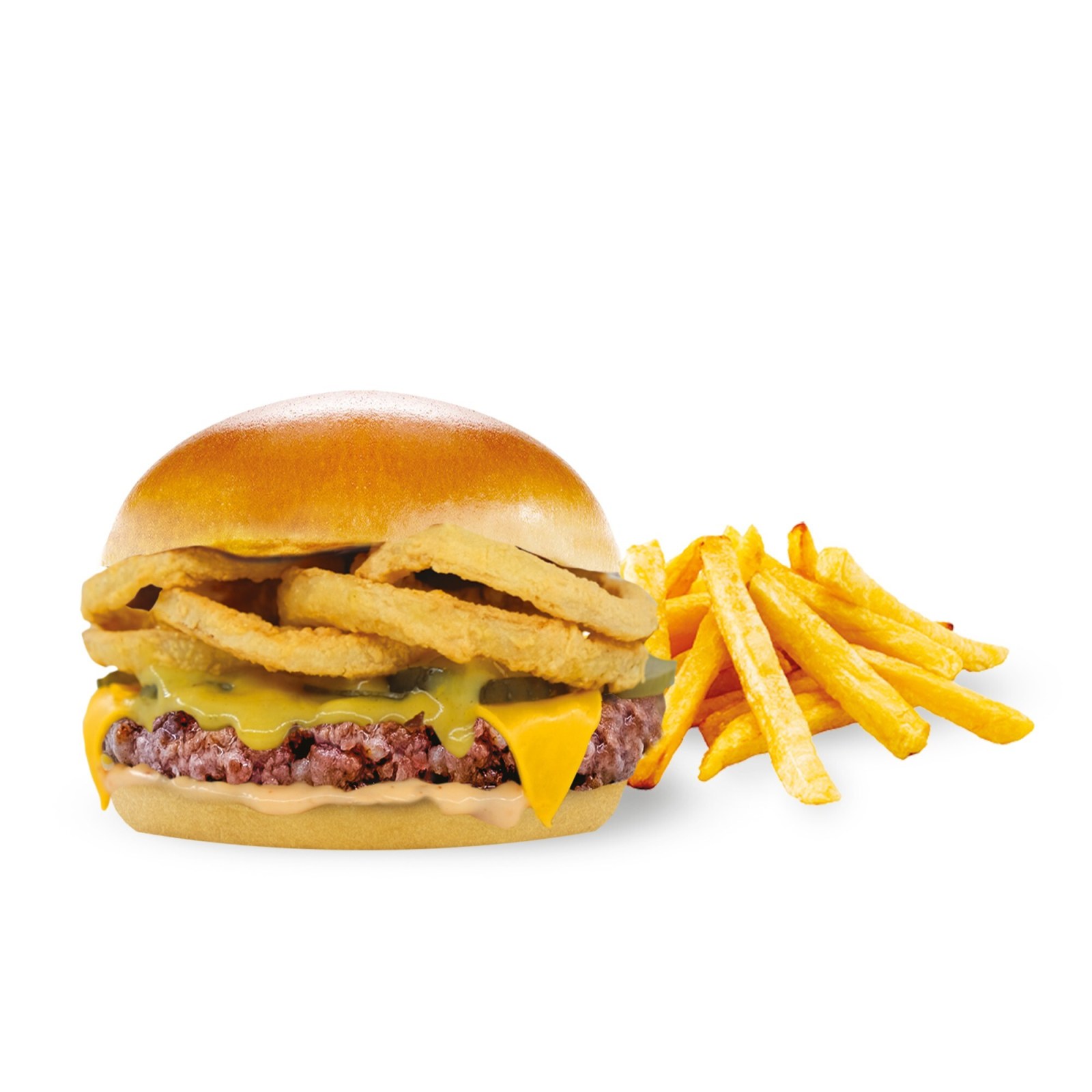 Smash Crispy Cheddar Burger Double