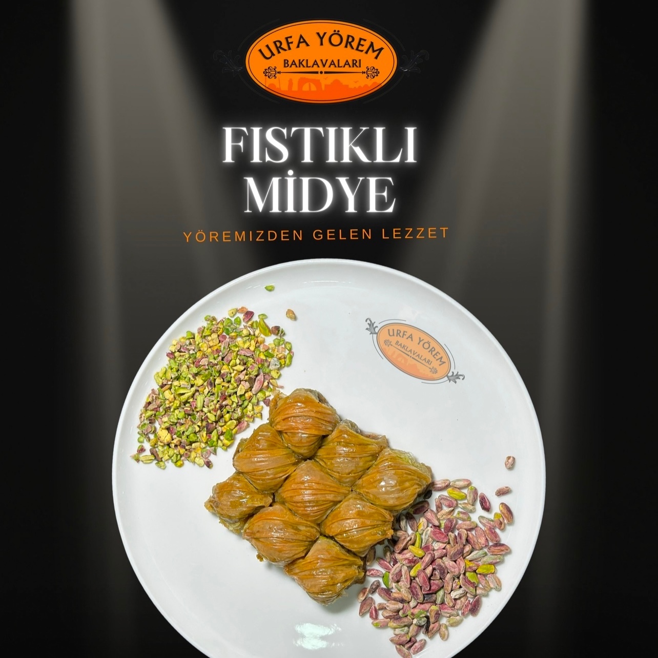 Fıstıklı Midye Baklava
