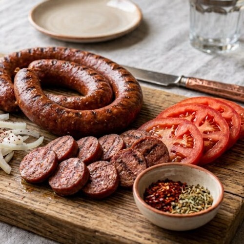 Sucuk + 330 ml Soğuk Çay