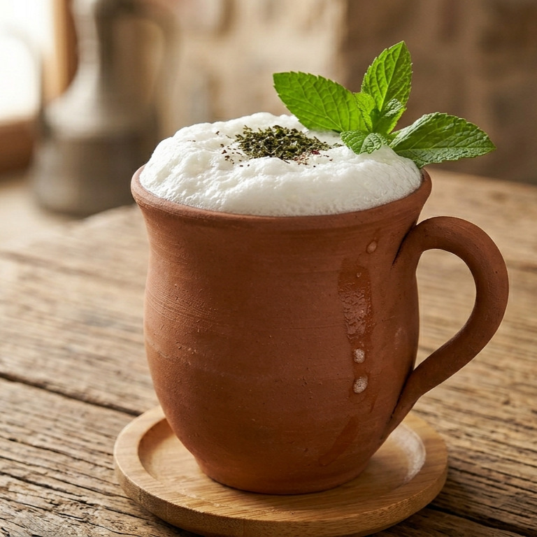 Naneli Ayran (El Yapımı)