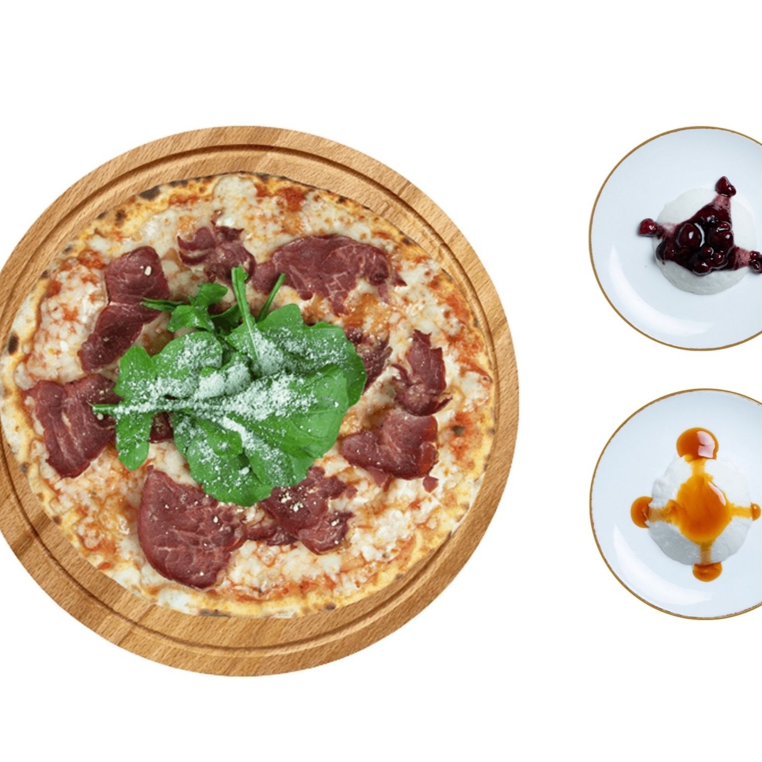Füme Kaburga Pizza (Orta)