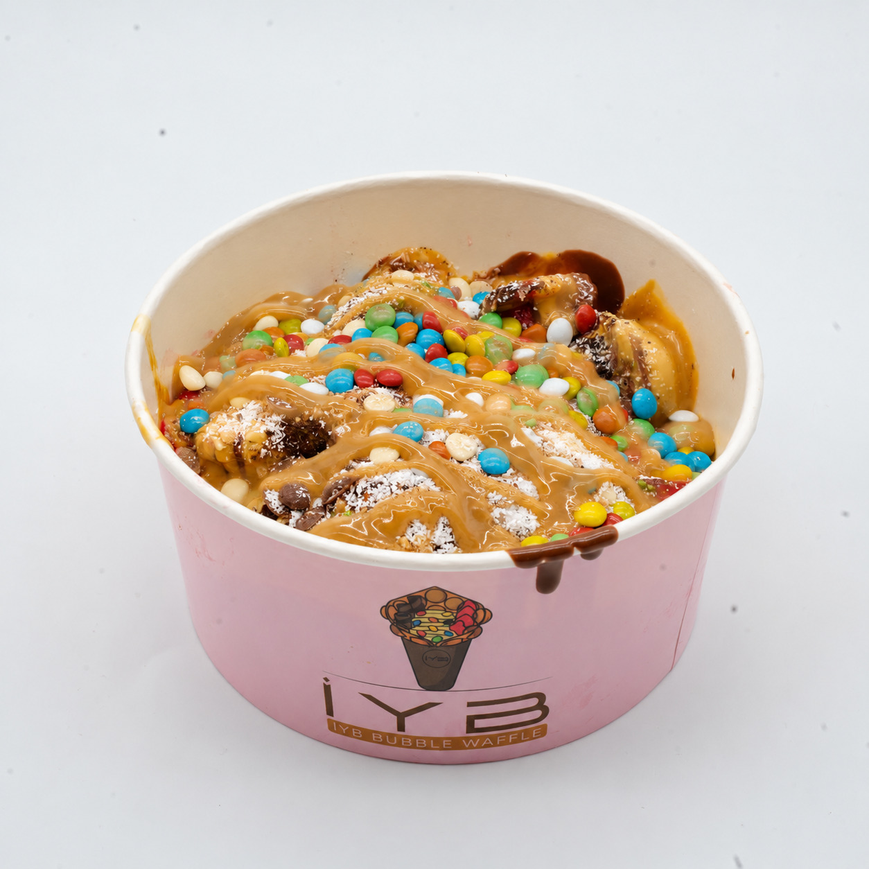 Süt Reçelli Kova Waffle