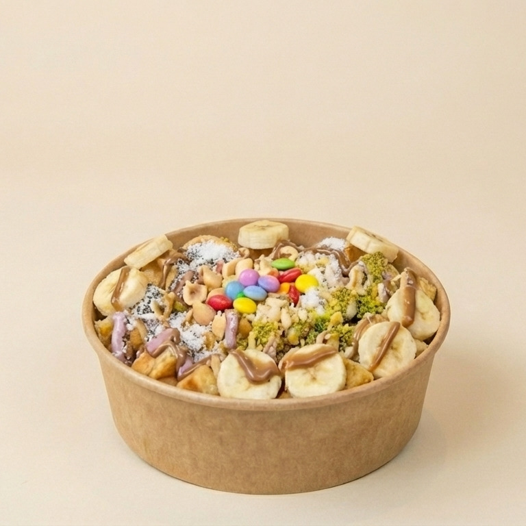 Bowl Waffle Muzlu
