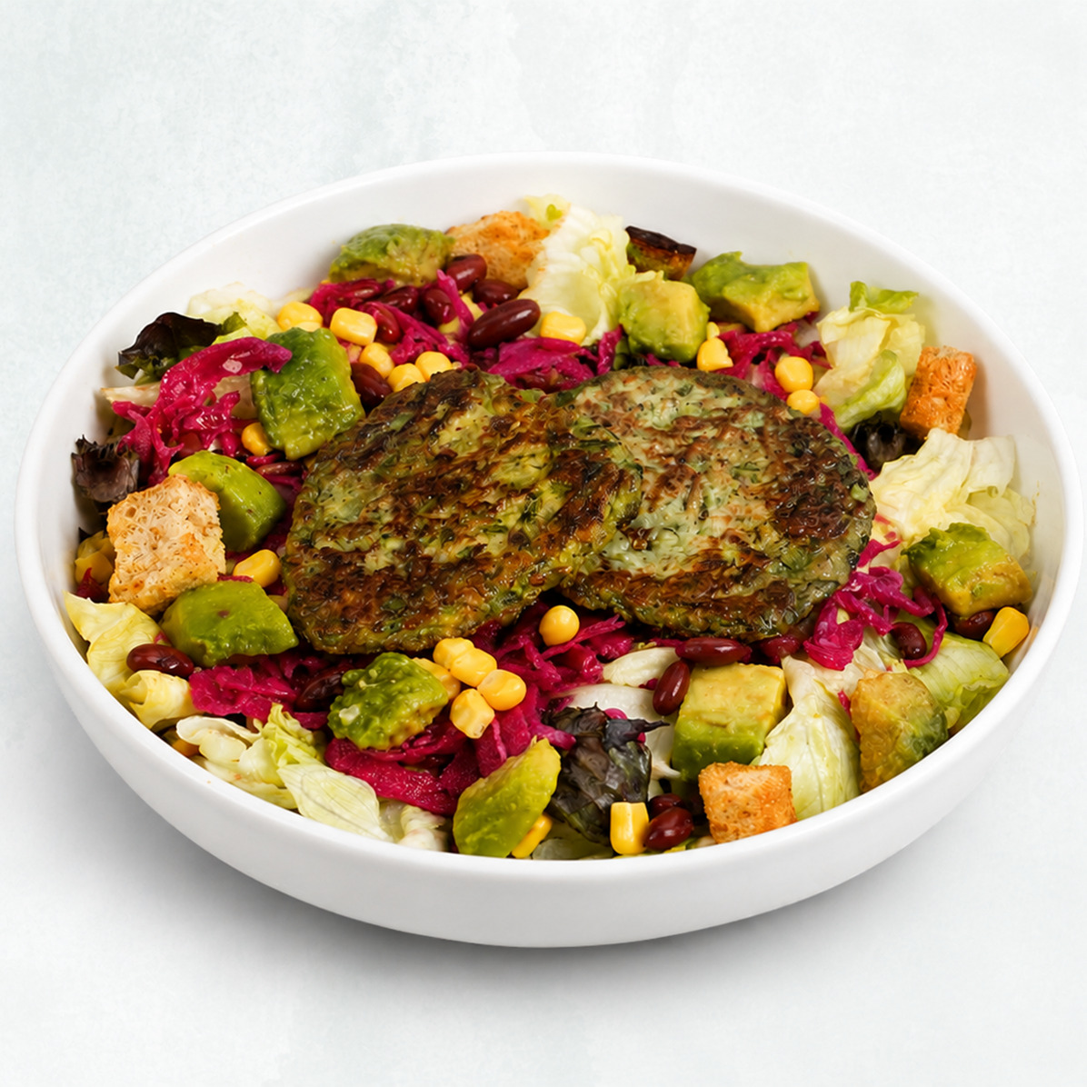 Mücver Salata