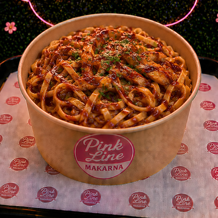 BBQ Soslu Fettuccine