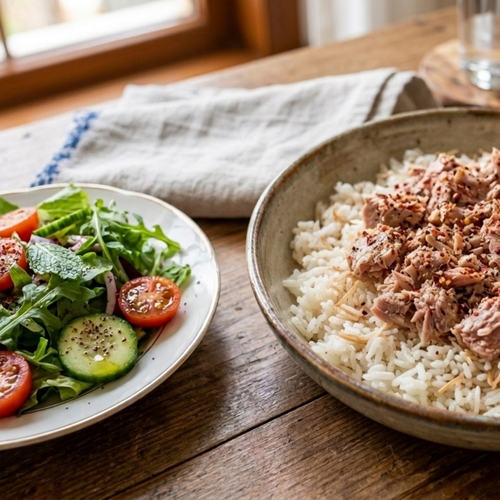 Ton Balığı Pilav