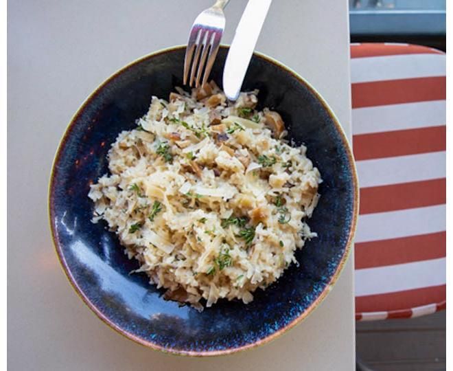 Mantarlı Risotto