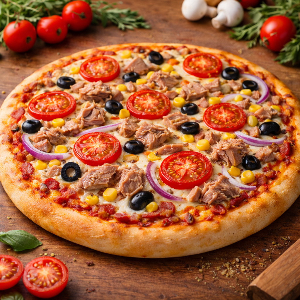 Ton Balıklı Pizza (Orta Boy)