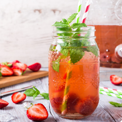 Çilekli Limonata