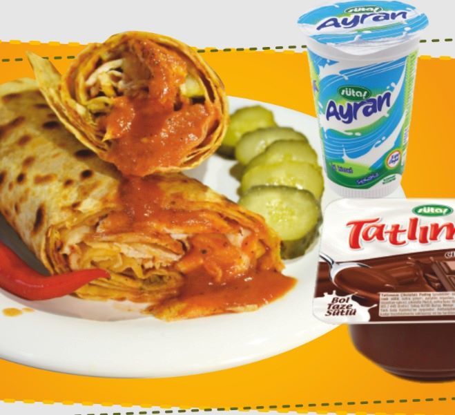 Tavuk Döner Dürüm Menü 5