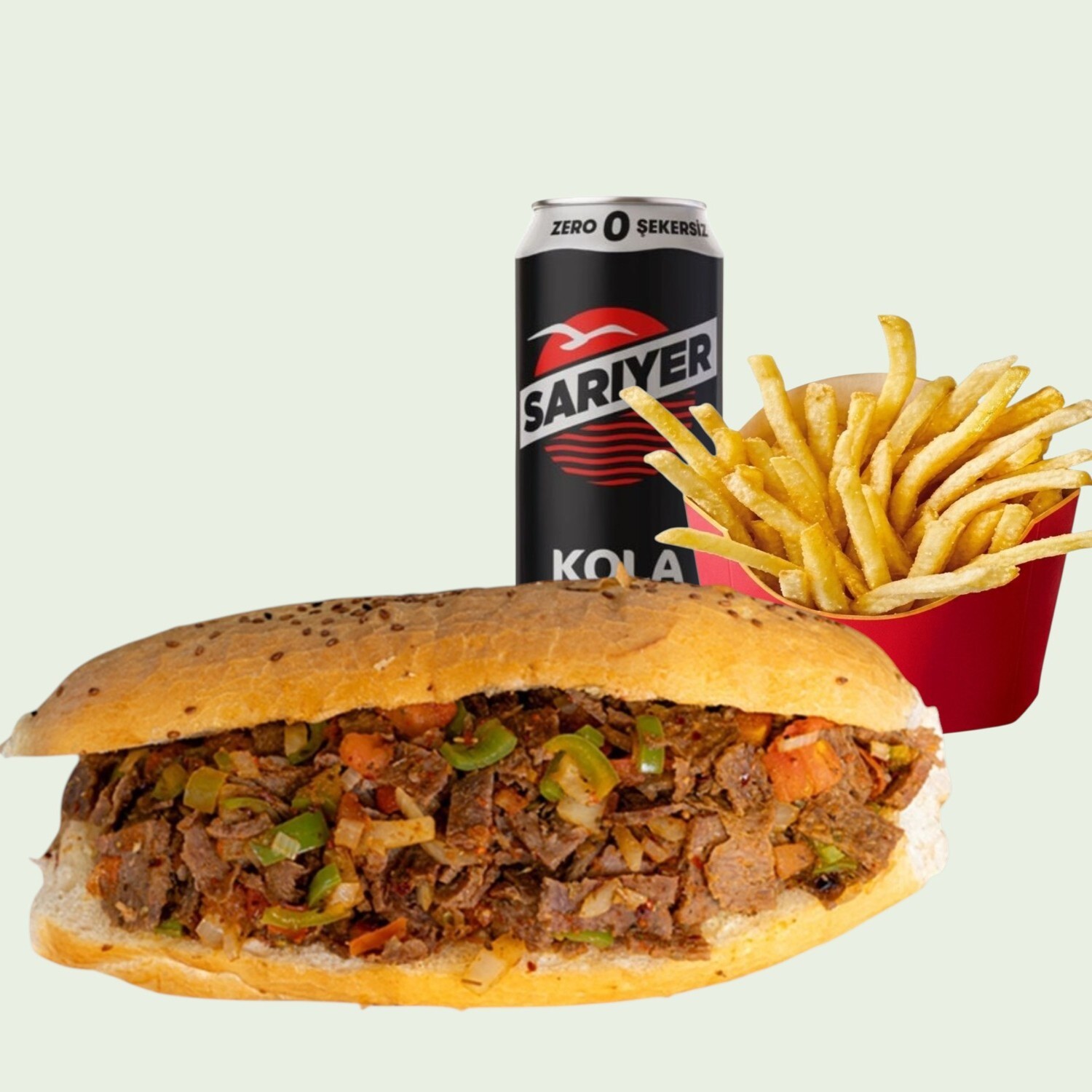 Et Döner Kokoreç (Menü)