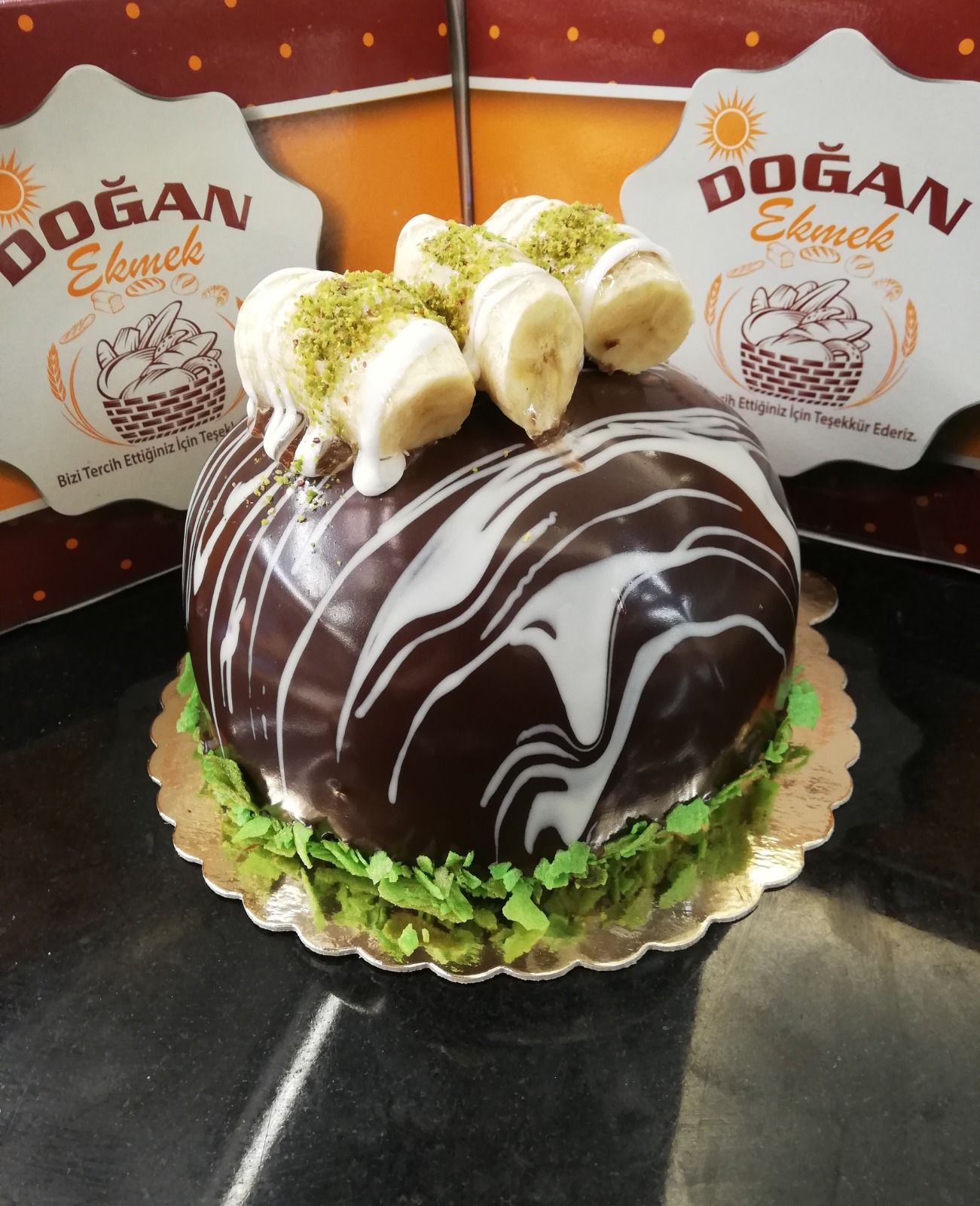 Çikolatalı Muzlu Pasta(4-6 Kişilik)