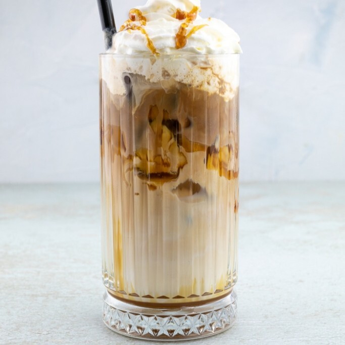 Ice caramel Latte