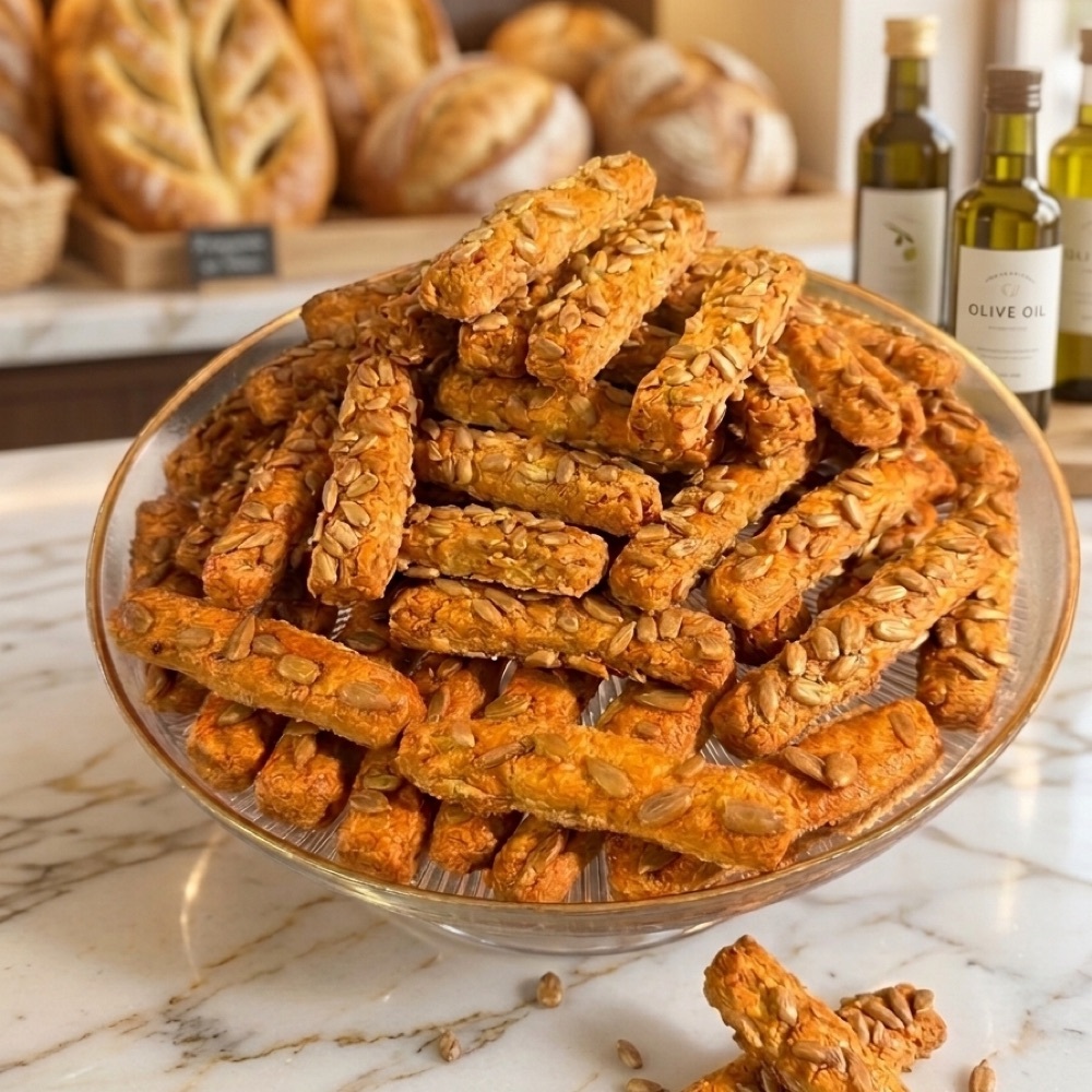 Glutensiz Ay Çekirdekli Kuru Pasta