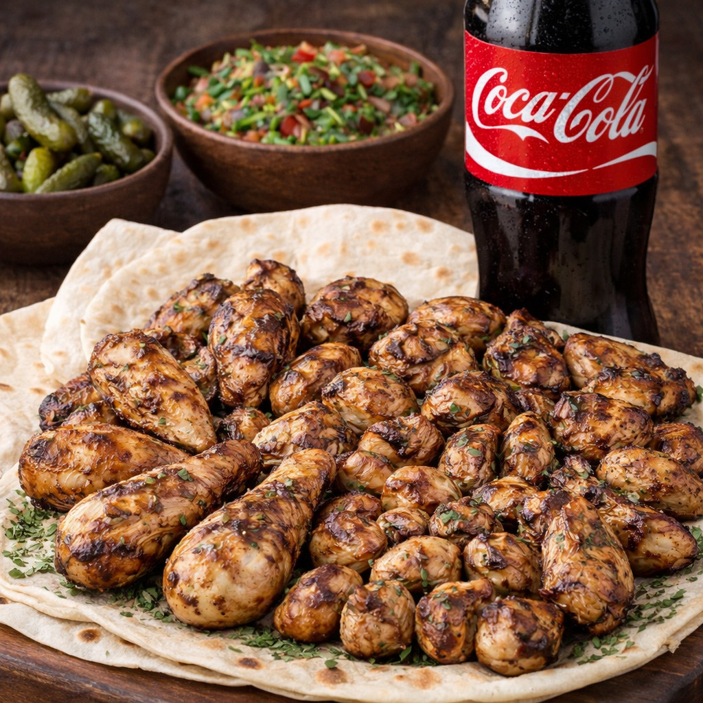 Karışık Izgara Tavuk (1 kg) Menü