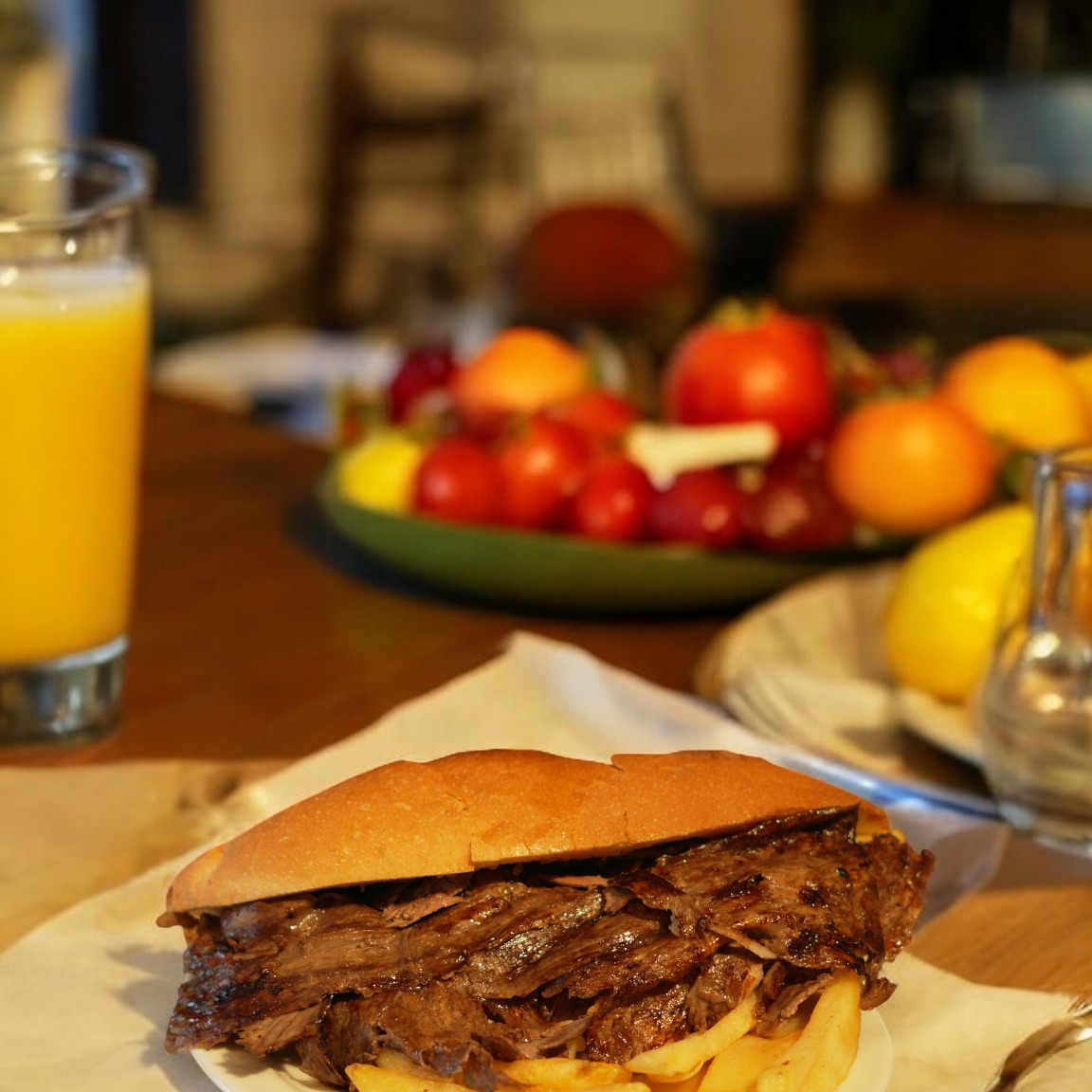 250 gr Et Döner Ekmek Arası Et Döner Dönerci Hamit Efendi 1989 Yaprak Döner Special Ultra VIP Patron