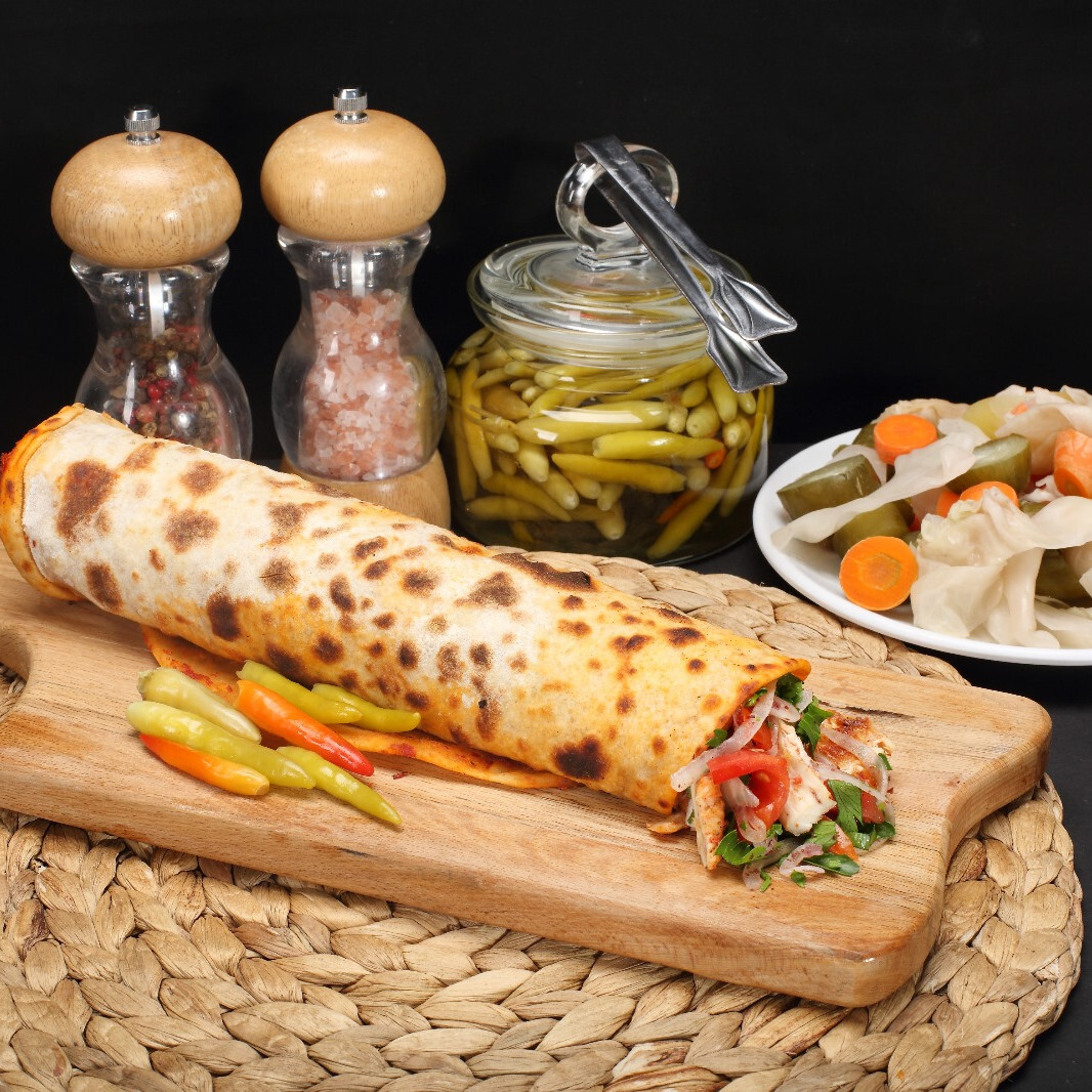 Hatay Usulü Tablacı Tavuk Döner Dürüm (100 Gr)