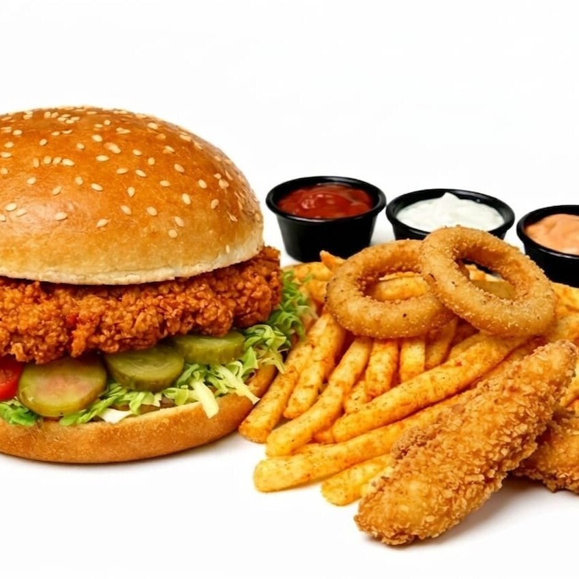 Mix Doyurucu Tavuk Burger