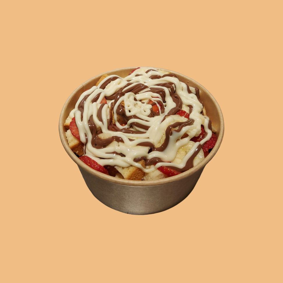 2 Soslu, Pastacı Keki Bowl (Tek Kişilik)