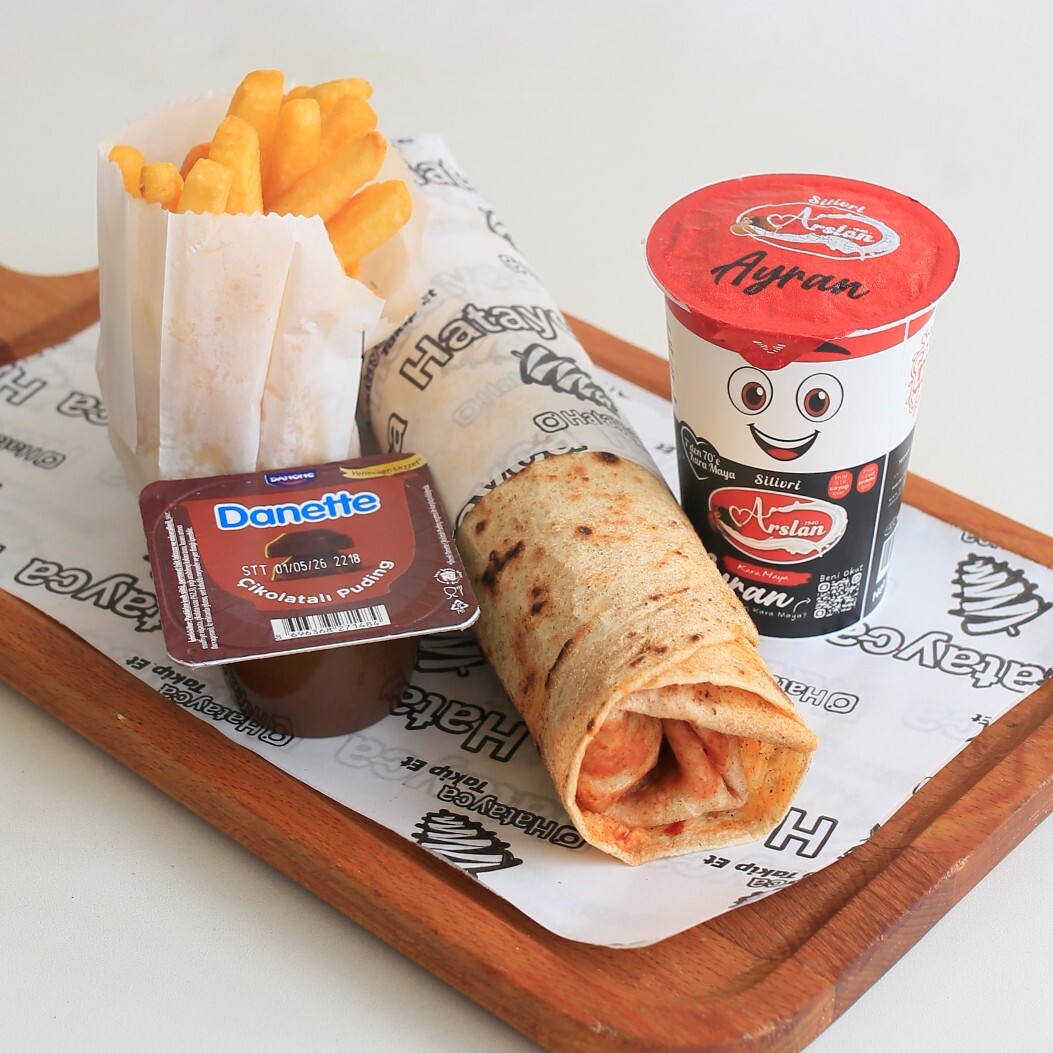 Çedarlı Gurme Ayranlı Menü (80 Gr)