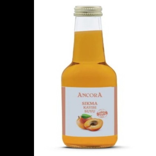 Kayısı Suyu, Sıkma, Cam Şişe, 250 Ml.