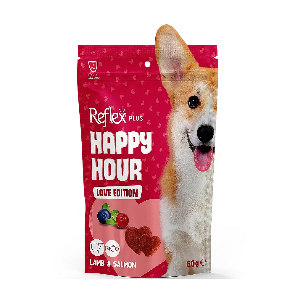Reflex Plus Happy Hour Love Edition Köpek Ödül Maması 60 gr