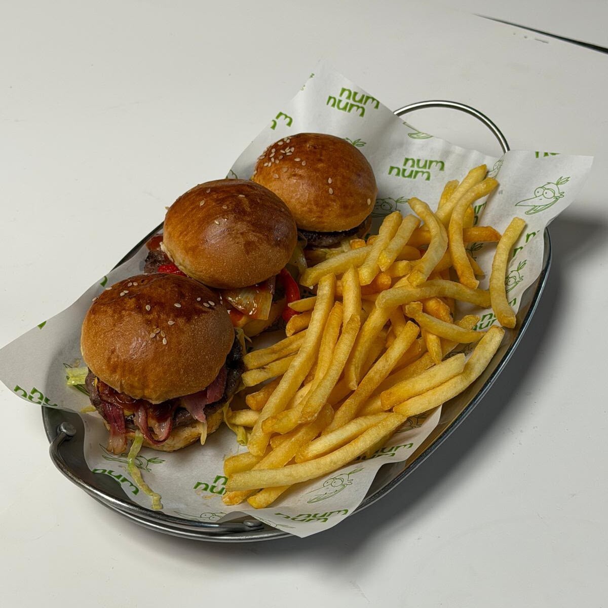 3'lü Sliders Burger